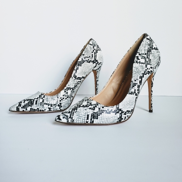 Liliana Shoes - Liliana Python Snake Print Heels Size 10